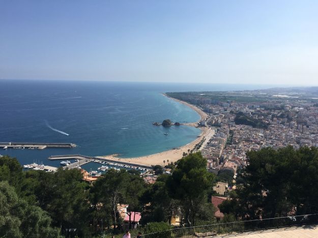 Blanes from Castillo de San Juan.small
